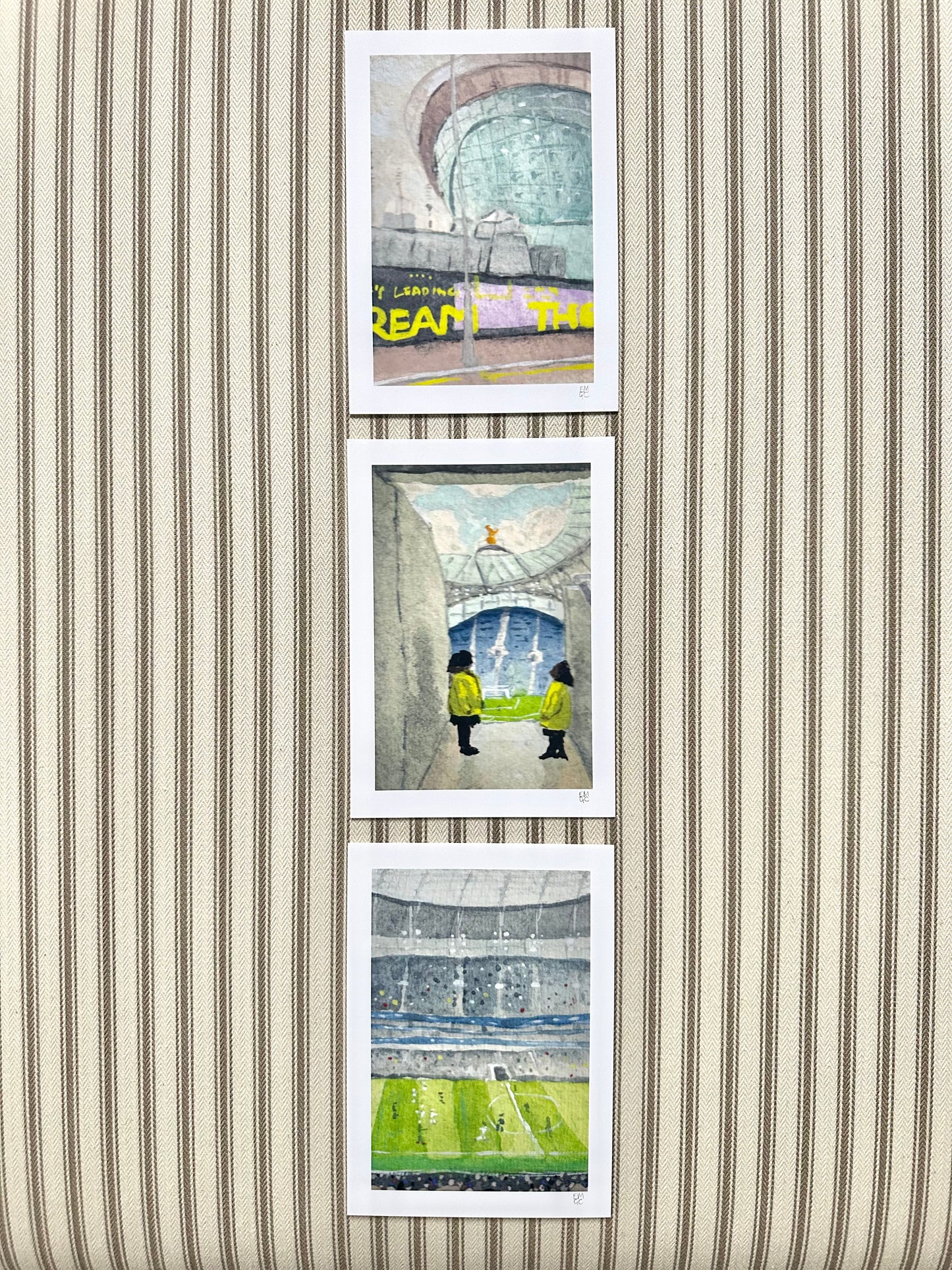 Miniature stadium scene prints waitlist - English Football League | Football prints