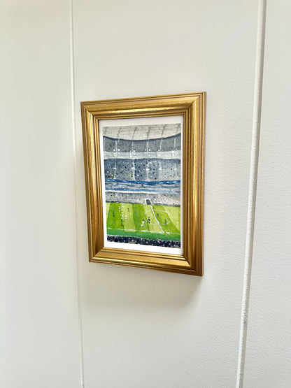 Miniature stadium scene prints waitlist - English Football League | Football prints