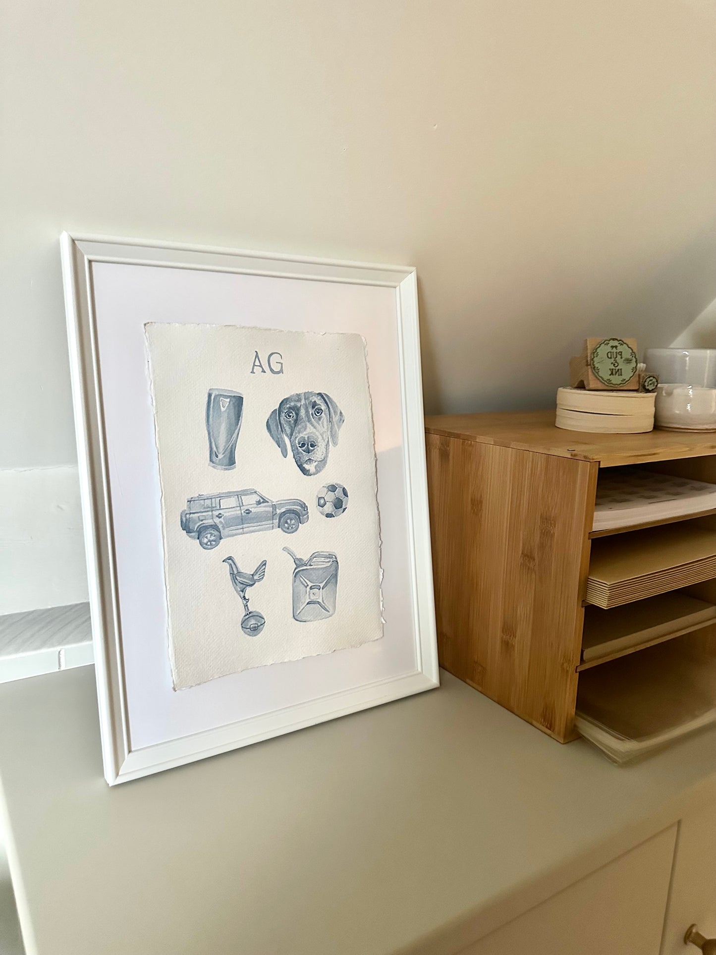 Trinket Print | Sentimental keepsake portrait