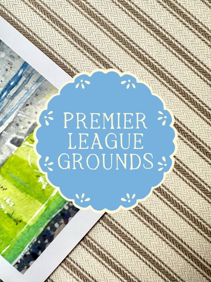 Miniature stadium scene prints waitlist - Premier League | Football prints